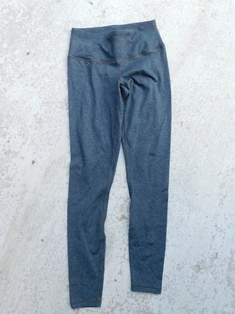 Prana Athleisure Tight Leggings Pants Grey Gray Size Xs